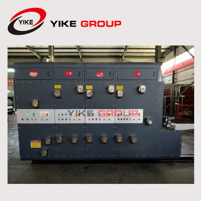 YIKE GROUP التلقائي آلة طابعة فليكس و Slotter Diecutter آلة 80 قطعة / دقيقة مع ممر مكدس تلقائي ISO ، CE