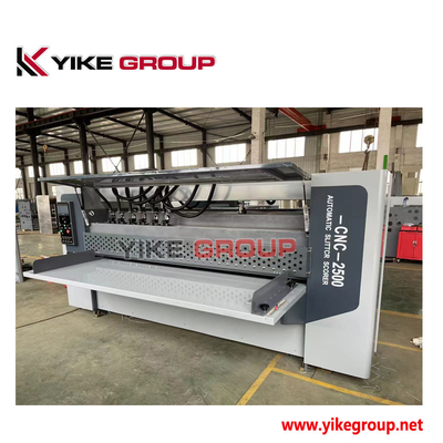 مجموعة ييكي 2750MM CNC سيرفو محرك التحكم في PLC شفرة رقيقة شق مقياس آلة مع طلب التغيير التلقائي