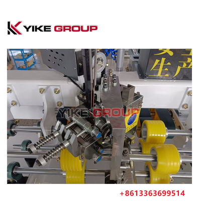 سعر المصنع صندوق الكرتون YK-2000 آلة خياطة الكرتون شبه الآلية