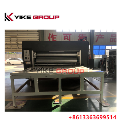 YK-1424 سلسلة تغذية 2 لون آلة الطباعة Flexo الصندوق المموجة صنع آلة