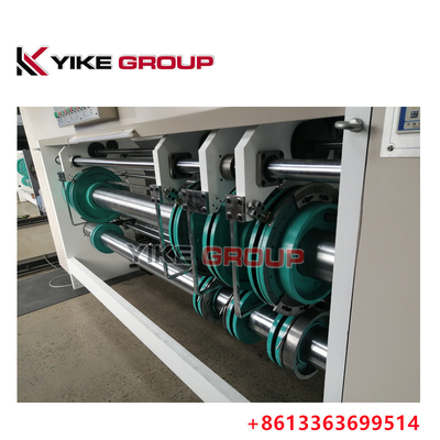 YK-1424 سلسلة تغذية 2 لون آلة الطباعة Flexo الصندوق المموجة صنع آلة