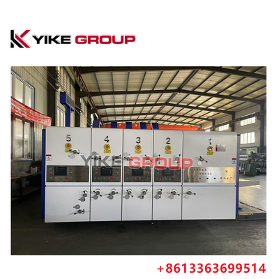 YK-1426 الطابعة المرنة ذات الحافة الرئيسيّة (Flexo Printer Slotter Die Cutter Machine) لصنع صناديق الكرتون