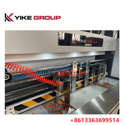 YK-1426 الطابعة المرنة ذات الحافة الرئيسيّة (Flexo Printer Slotter Die Cutter Machine) لصنع صناديق الكرتون