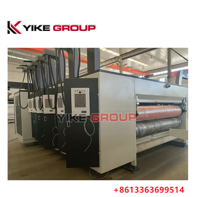 900x2200mm فليكسو الطابعة آلة سلوتر 150 جهاز كمبيوتر شخصى / دقيقة للطباعة علبة كرتون