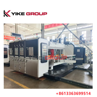 Yk-1228 الطابعة الرصاصة الحافة المغذية سلاستر الموت القطع آلة للكرتون المموجة
