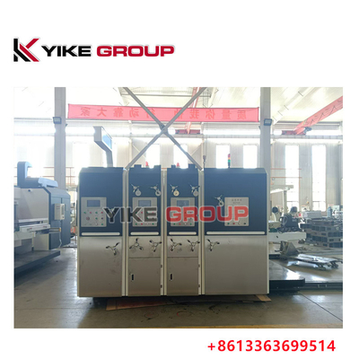 Yk-1228 الطابعة الرصاصة الحافة المغذية سلاستر الموت القطع آلة للكرتون المموجة