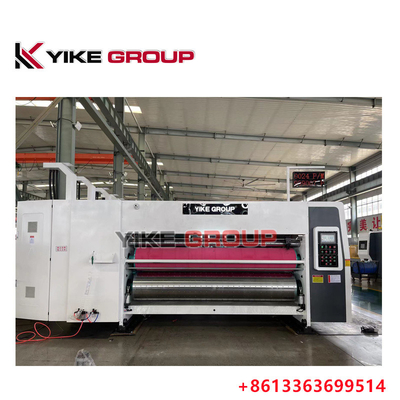 YK-1224 150 PCS/Min 4 Color Flexo Printer Slotter Machine آلة صنع صناديق الكرتون