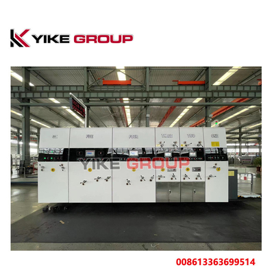 YK-1224 150 PCS/Min 4 Color Flexo Printer Slotter Machine آلة صنع صناديق الكرتون