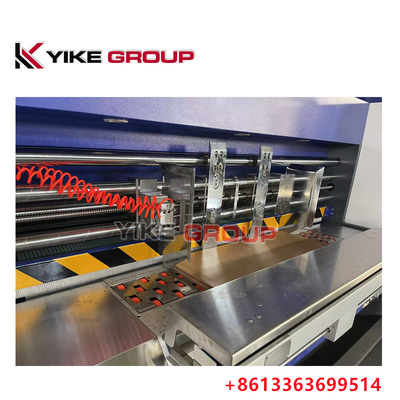 YK-1224 150 PCS/Min 4 Color Flexo Printer Slotter Machine آلة صنع صناديق الكرتون