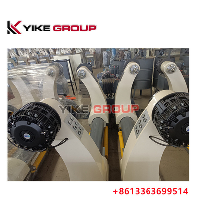 YK-1600 ZJ-V5B الهيدروليكية بدون عمود طاحونة رول الوقوف لخط الكرتون الورقية المموجة