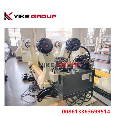 YK-2500 / 250،V6B الهيدروليكية طاحونة رول الوقوف للسرعة العالية أوتوماتيكية خط إنتاج الورق المقوى