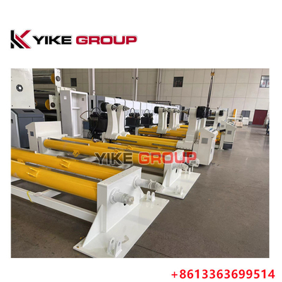 YK-2500 / 250،V6B الهيدروليكية طاحونة رول الوقوف للسرعة العالية أوتوماتيكية خط إنتاج الورق المقوى