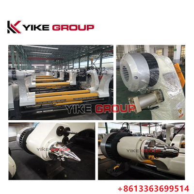 YK-2500 / 250،V6B الهيدروليكية طاحونة رول الوقوف للسرعة العالية أوتوماتيكية خط إنتاج الورق المقوى