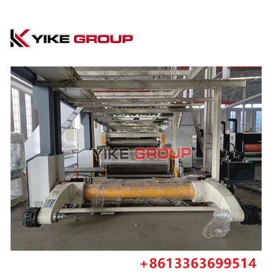 YK-2500 ريل ورق Unwinder الهيدروليكية بدون عمود طاحونة رول الاستخدام للصنع الكرتون المموج